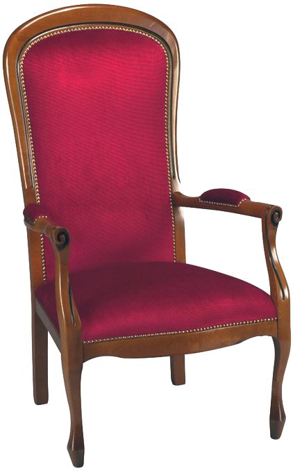 Fauteuil Baroque Rouge